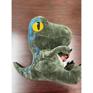 NWT Jurassic World Plush Velociraptor Dinosaur- Round 1 Exclusive